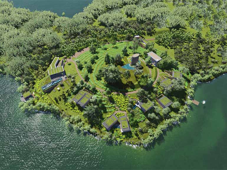 Tri Lanka, khu nghỉ dưỡng sinh thái tuyệt đẹp bên bờ hồ Koggala