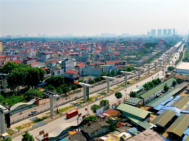 Đường sắt trên cao Nhổn – Ga Hà Nội dự kiến khai thác năm 2020